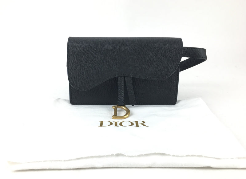 Christian Dior Saddle Belt Pouch (IZX) 8793