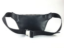 Fendi FF Embossed Leather Tobacco Black Belt Bag (LWZX) 0936