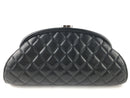 Chanel Caviar Quilted Clutch In Black (CRZ) 9808