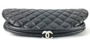 Chanel Caviar Quilted Clutch In Black (CRZ) 9808