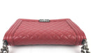 Chanel Caviar Quilted Large Boy Flap Dark Red (LCZX) 3821