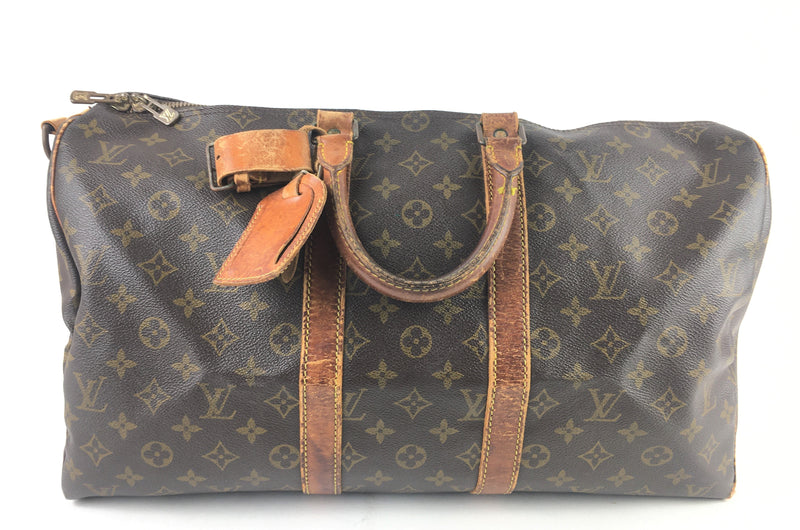 LOUIS VUITTON VINTAGE MONOGRAM KEEPALL BANDOULIERE 45