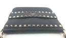 Valentino Gold Studded Black Crossbody Bag (PZX) 0221