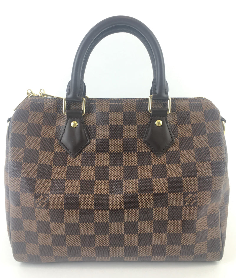 Louis Vuitton Damier Ebene Brown Satchel Bag (CRZ) 0251