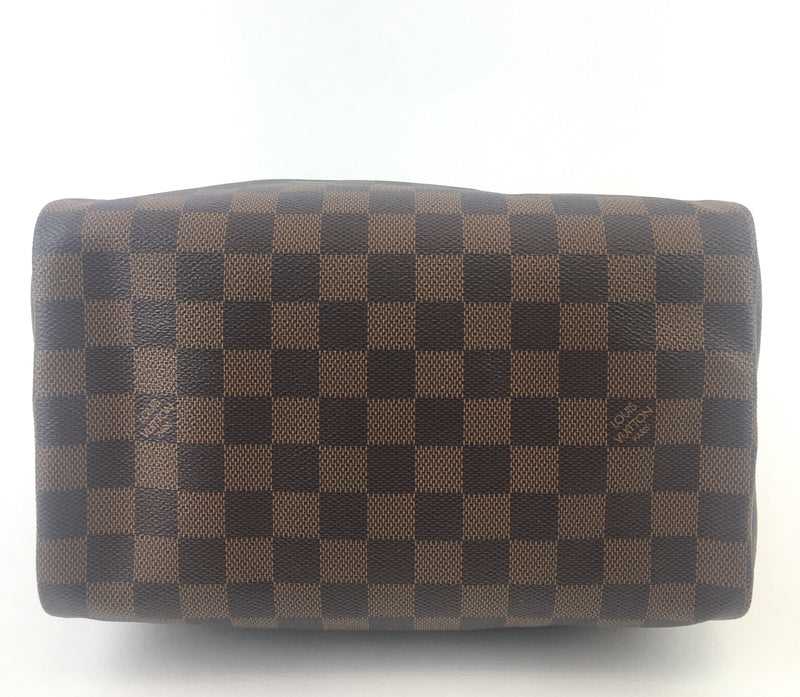 Louis Vuitton Damier Ebene Brown Satchel Bag (CRZ) 0251