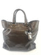 Prada Vitello Shine Brown Tote (LOZ) 9992