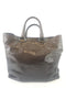 Prada Vitello Shine Brown Tote (LOZ) 9992