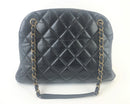 Chanel Aged Calfskin Bowling Black Bag (LOZX) 6263