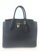 Louis Vuitton City Steamer MM Black Shoulder Bag (LRZX) 0778