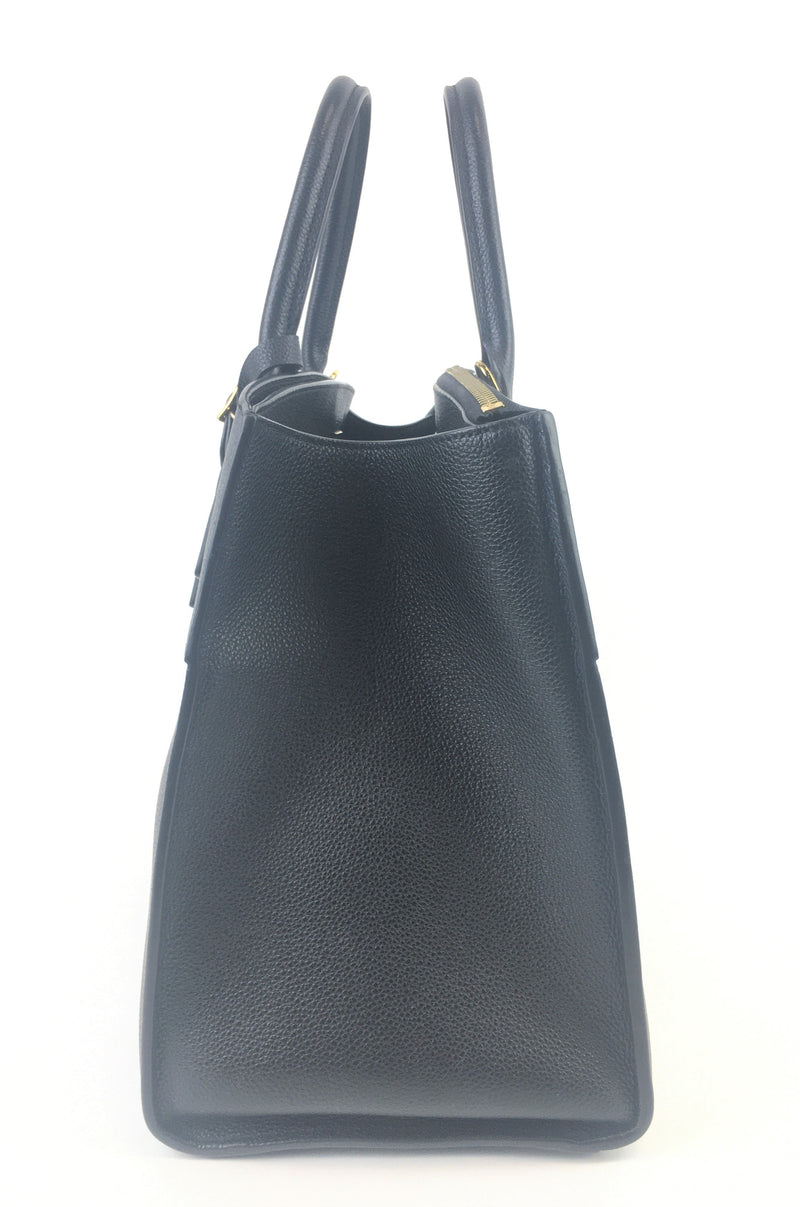 Louis Vuitton City Steamer MM Black Shoulder Bag (LRZX) 0778