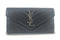 Yves Saint Laurent Grain De Poudre Black Wallet On Chain (RZX) 0265