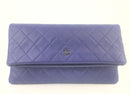 Chanel Large Purple Lambskin Fold (LZXX) 2749