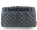 Chanel Flap Calfskin Black Velvet Bag (OIZX) 2751