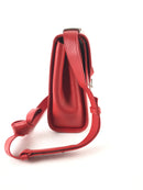 Bottega Veneta Red Calfskin "THE CLIP" Shoulder Bag (SZX) 2601