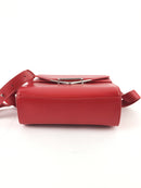 Bottega Veneta Red Calfskin "THE CLIP" Shoulder Bag (SZX) 2601