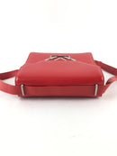 Bottega Veneta Red Calfskin "THE CLIP" Shoulder Bag (SZX) 2601