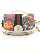 GUCCI 476466 GG FLORA WEB OPHIDIA SHOULDER BAG (WZX)