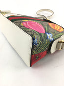 GUCCI 476466 GG FLORA WEB OPHIDIA SHOULDER BAG (WZX)