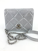 Chanel Silver Mini Propeller Flap Bag (LZXZ) 7052