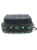 MCM Klassik Visetos Black Leather Crossbody (OZX) 4987