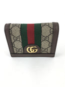 Gucci 523155 GG Supreme Ophidia Card Case Wallet (LRZ) 5101