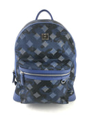 Nylon Camo Dieter Small Backpack Estate Blue (LXX) 4528