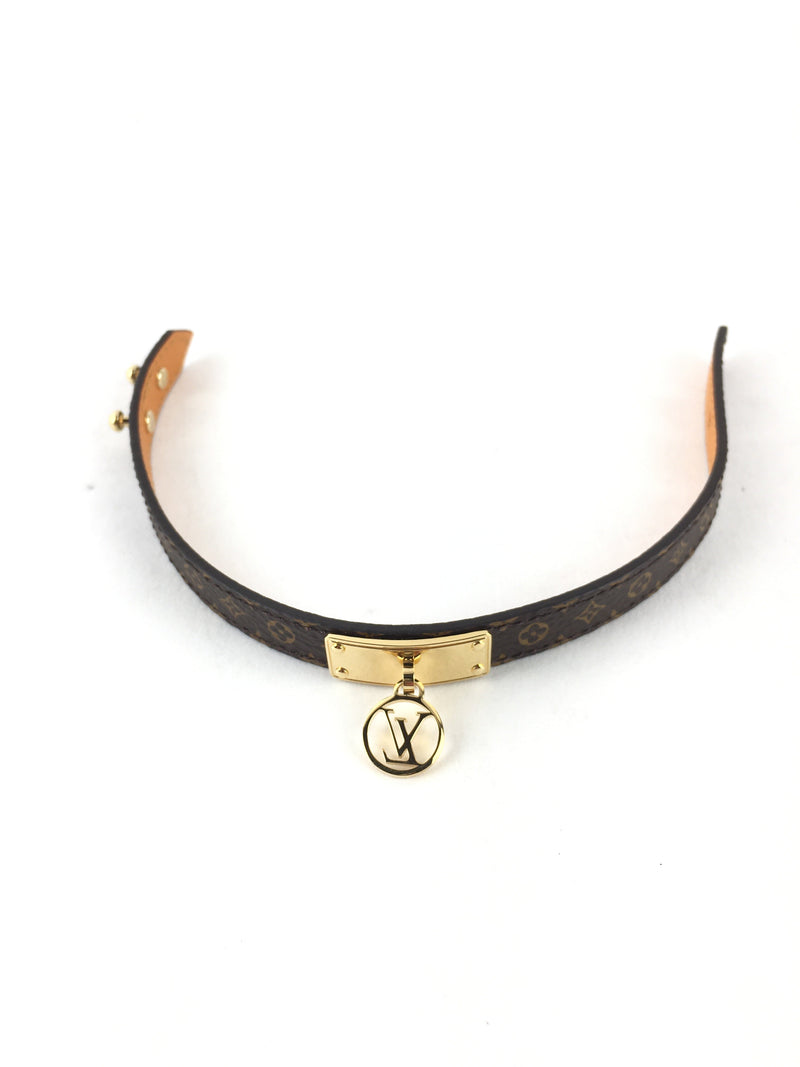 Louis Vuitton Monogram Logomania Bracelet (LEZ) 9318