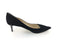 JIMMY CHOO BLACK SUEDE ALLURE PUMPS