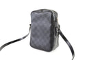 LOUIS VUITTON DAMIER GRAPHITE AMAZONE CAMERA CASE BAG