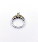 .80cts Dia Cntr Platinum-Diamond Engagement Ring 17 Diamonds 1.44 Carat T.W.