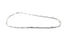 Silver Figaro Chain 925 Silver 64.2g