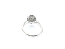 Diamond Engagement Ring 52 Diamonds .400 Carat T.W. 10K White Gold 2.85g