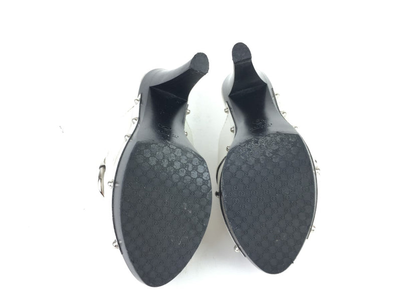 GUCCI CALFSKIN HORSEBIT CLOGS