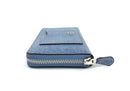 COACH ACCORDION ZIP CROSSGRAIN LEATHER