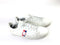 LOUIS VUITTON CALFSKIN LUXEMBOURG SNEAKERS WHITE WHITE SIZE 8.5