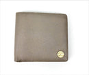 CHANEL BIFOLD LEATHER GRAY WALLET