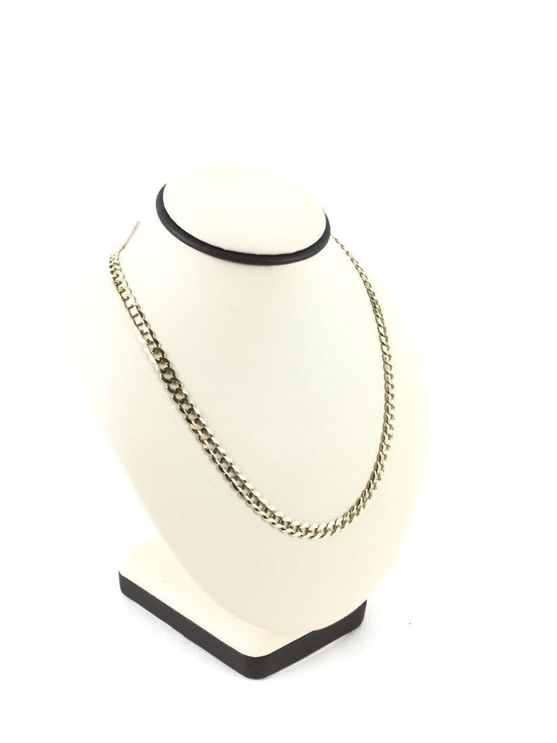 Gold Curb Chain 10K Yellow Gold 12.78g