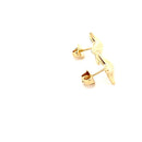 TIFFANY & CO. STARFISH GOLD EARRINGS 4.78G 18K-Y/G, INCLUDES BOX