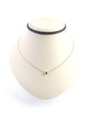 .48 CT. 18K Yellow Gold 0.1G  Solitare Pendant