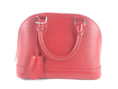 LOUIS VUITTON EPI ALMA BB CROSSBODY RED