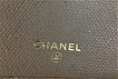 CHANEL BIFOLD LEATHER GRAY WALLET