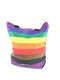 THE PHLUID PROJECT RAINBOW STRIPE CANVAS TOTE