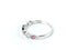 Pink Tourmaline Lady's Stone & Diamond Ring 3 Diamonds .06 Carat T.W.