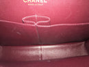 CHANEL LAMBSKIN DOUBLE FLAP JUMBO SHOULDER BAG