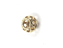 Pandora Gold Open Lattice Charm 14K Yellow Gold 1.64g