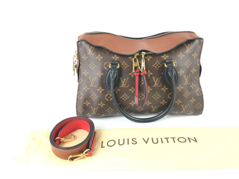 LOUIS VUITTON TUILERIES CARAMEL ROUGE MONOGRAM