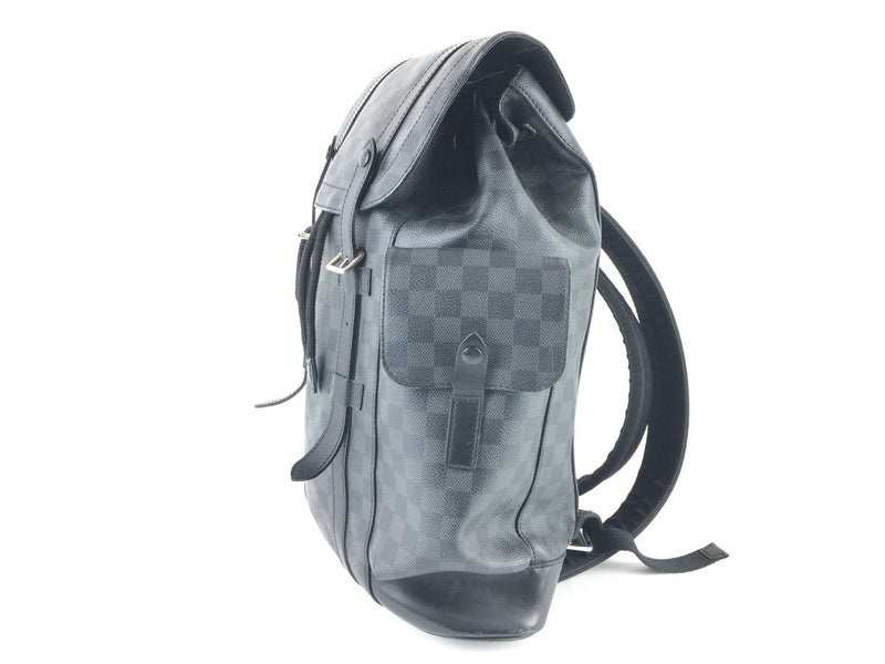 LOUIS VUITTON DAMIER GRAPHITE CHRISTOPHER BACKPACK PM