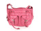 MARC JACOBS LEATHER KAROLINA SHOULDER BAG PINK,