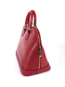 LOUIS VUITTON EPI ALMA MM HANDBAG RED