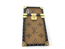 LOUIS VUITTON MONOGRAM EYE TRUNK IPHONE X CASE W/STRAP